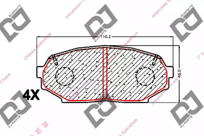 DJ PARTS BP1668